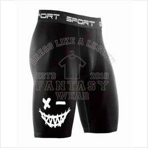 FANTASY WEAR OEM 2026 Latest Design <b>Men</b>’s Gym Performance <b>Compression</b> <b>Shorts</b> With Custom Logo - Product Image 1