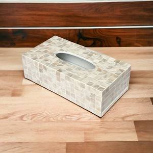 Luxury Walnut Tissue <b>Box</b> | Wooden <b>Paper</b> Holder for Bathroom & Living Room | Modern Desktop <b>Storage</b> Case | Home Decor Organiser - Product Image 4