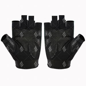 Professional Fitness <b>Gloves</b> for Gym and Sports Training with Breathable Polyester, Anti-Slip Palm and Shock-Absorbing Padding - Product Image 5