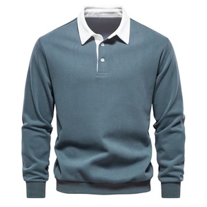 Tissu jersey en mélange coton-polyester pour chemises homme, motif uni, séchage rapide, manches courtes, durable, tailles personnalisées, OEM - Product Image 5