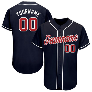 Camiseta de Béisbol Personalizada Hecha en Fábrica con Logotipo del Equipo, Nombre del Jugador, Número, Material Transpirable de Secado Rápido, OEM ODM Disponible - Product Image 2