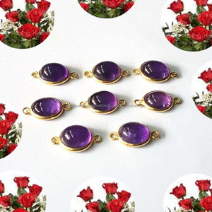 Nueva moda turquesa forma ovalada conector de piedras preciosas impresionante 925 plata esterlina bisel conjunto conector venta al por mayor joyería a granel - Product Image 4