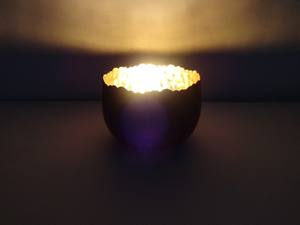 Décoration de table en fer fait à la main pour Pâques Noël Bougie votive Pilier Holder Pot de Noël Bol Décoratif Décoration de la maison - Product Image 4