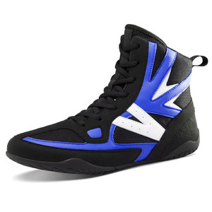 2025 zapatos profesionales de boxeo para hombres, zapatos de levantamiento de pesas, entrenamiento de apoyo cómodo para la lucha, para verano e invierno - Product Image 4