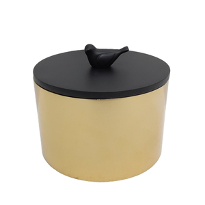 Metal & Wood Lid <b>Jars</b> Gold & Natural Finishing <b>For</b> Candy <b>Jar</b> Storage Container Kitchen Canister <b>for</b> Coffee Home - Product Image 5