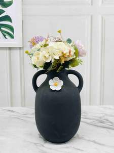 Florero de mesa Matt Premium, decoración moderna de cerámica esmerilada para el hogar y la Oficina - Product Image 6