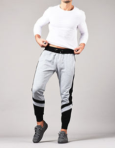 Venta al por mayor personalizado 450 GSM algodón polar Joggers pantalones de chándal de los hombres nuevo estilo de invierno Streetwear Material de lona de moda - Product Image 4