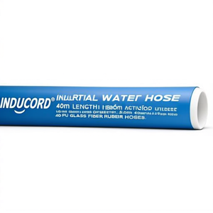 INDUCORD Industrial Water <b>Hose</b> 40m Length 19mm Inside Diameter 31.0mm Outside Diameter 40 PU Glass Fiber Rubber <b>Hoses</b> - Product Image 2