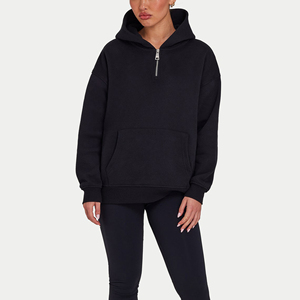 เสื้อฮู้ดดี้ปักลายสำหรับผู้หญิงมีคุณสมบัติกันหดสำหรับฤดูหนาวดีไซน์ไม่เหมือนใคร - Product Image 4