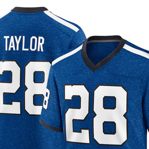 2025 maillot de Football américain personnalisé pour hommes maillots à manches courtes de haute qualité techniques imprimées nouveaux costumes de Football de Sublimation - Product Image 3
