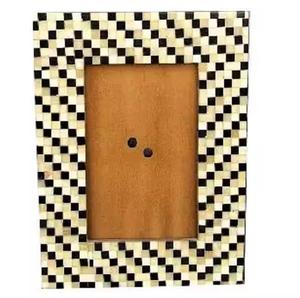 Marco de fotos de diseño bonito de madreperla Marco de fotos de diseño hecho a mano de alta calidad Uso de artículos de Mesa para el hogar y la Oficina - Product Image 2