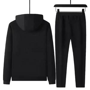 Pantalon de survêtement personnalisé de qualité pour hommes, survêtement à capuche sur mesure, ensembles de jogging, survêtements unisexe, ensemble 2 pièces, survêtements - Product Image 2