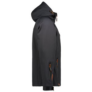High Quality Eco Friendly Hooded Elastic Cuffs Softshell Windbreaker <b>Jacket</b> For <b>Men</b> Stylish Windproof Comfortable Fabric <b>Jacket</b> - Product Image 6