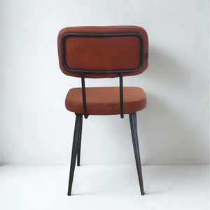 Chaise de salle à manger moderne VERONA Premium avec siège et dossier rembourrés, pieds en métal de luxe pour hôtel, restaurant, usage domestique - Product Image 2