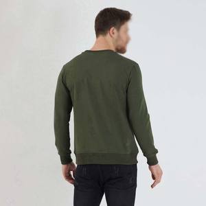 Sudaderas de Invierno para Hombre, Cuello Redondo Personalizado, Manga Larga, Felpa Gruesa, Poliéster/Algodón, Bordado Personalizado, Colores Personalizados, Diseño en Blanco - Product Image 3