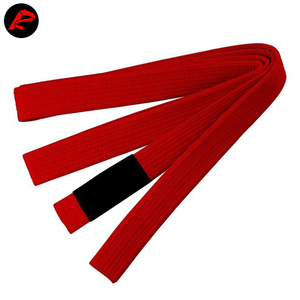 Equipo de Karate 4cm de ancho 8 líneas de costura grueso y duradero Color sólido artes marciales Taekwondo cinturón Karate cinturón - Product Image 2