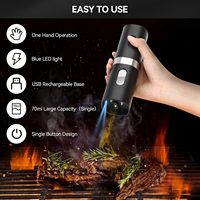 Ensemble moulin à sel et à poivre en acier inoxydable avec logo personnalisé, rechargeable par USB, semi-automatique, base rechargeable, écologique, 70 ml
