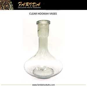 Offre Spéciale Luxe Shisha Narguilé Base En Verre Vase Clair Motif Décoratif Bouteille En Verre Semi-Fini avec Laque Techniques - Product Image 6