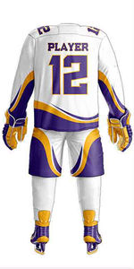 Uniformes de Hockey sobre Hielo para Deportes de Equipo, Todas las Tallas Disponibles, 100% Poliéster, Servicios OEM, Diseño Personalizado, Unisex, Adulto, Secado Rápido - Product Image 6