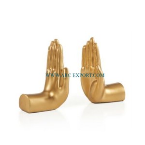 Sujetalibros para decoración de mesa con recubrimiento de polvo negro de Metal, sujetalibros creativos para el hogar, gran tamaño para interiores, casa y escuela, organizador de escritorio - Product Image 3