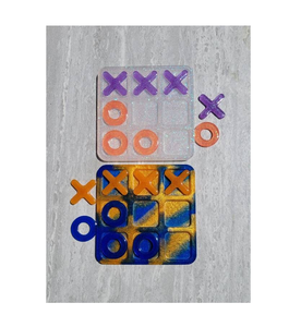 Moldes de Resina Epoxi para Niños y Adultos, Juego de Tic Tac Toe Divertido, Tablero de Juego Interior Personalizable, Gran Calidad - Product Image 5