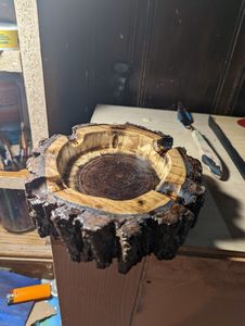 Elegant Wooden <b>Ashtray</b> With Smooth Polished Surface Designed To Complement Modern And Classic Home Interior Styles - Product Image 6