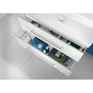 Villeroy & Boch AVENTO Cabinet Washbasin 1000x470mm 3-L Arm Alpine White Bathroom <b>Sink</b> - Product Image 3