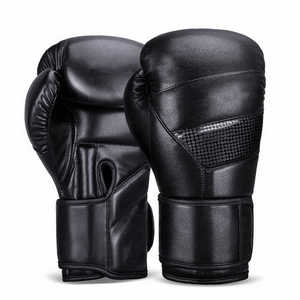 Guantes de boxeo profesionales personalizados para entrenamiento Nuevo diseño con logotipo Guantes deportivos MMA para adultos Guantes de combate de cuero - Product Image 5