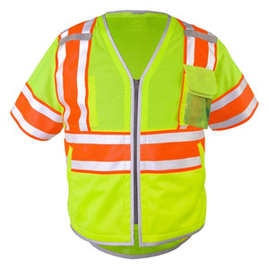 เสื้อกั๊กป้องกันสำหรับผู้ชายเสื้อแจ็กเก็ตเสื้อกั๊กป้องกันสำหรับงานก่อสร้างกลางแจ้งสะท้อนแสงออกแบบได้ตามต้องการ - Product Image 1