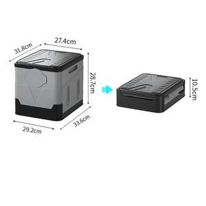 Portable Folding Camping Toilet for Travel Camping Fishing PP Material - Product Image 3