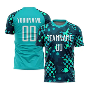 Uniformes de Fútbol Personalizados al por Mayor, Económicos, Sublimados, para Adultos, Camisetas de Fútbol 100% Poliéster, Conjuntos de Camisetas de Fútbol Transpirables para Hombre - Product Image 1