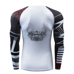 Rashguard de manga larga Rash Guard tamaño personalizado y diseños para hombres ropa deportiva cómoda Rash Guard - Product Image 3