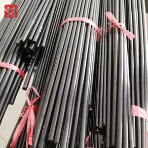 Polyetheretherketone With 10% Graphite Carbon Fiber Filled PTFE Additive HPV PEEK Rod Bar For Bearing