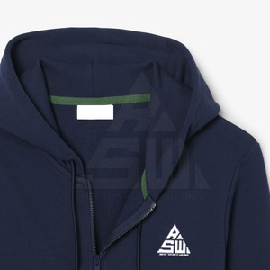 Sweat-shirts d'hiver pour hommes grandes tailles en coton/polyester mélangé, unis, avec fermeture éclair, de haute qualité, élégants et tendance, respirants - Product Image 5