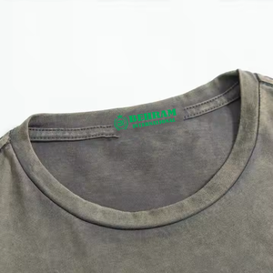 T-shirt en coton 100 % coupe classique, nouveau design streetwear pour homme, tissu polaire de haute qualité, écologique et respirant, vente en gros - Product Image 4