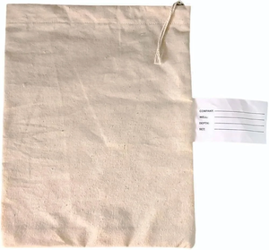 Bolsas de muestras de suelo geológico de algodón duradero Bolsas ecológicas reutilizables para campo de laboratorio de encuesta minera y uso ambiental - Product Image 3