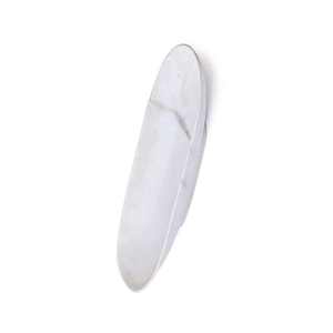 Bol de bateau en marbre blanc indien de haute qualité artisanal passe au lave-vaisselle pour la décoration de la maison Mandir au prix de gros - Product Image 4