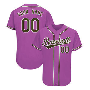 Vêtements de sport de softball personnalisés Maillot de joueurs Maillot de baseball respirant cousu pour chemise de l'équipe de New York Motif unique - Product Image 5