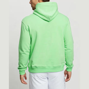 Pull personnalisé de grande taille Sweat à capuche à manches longues pour hommes avec tissu lavable avec logo imprimé en 3D à vendre - Product Image 2