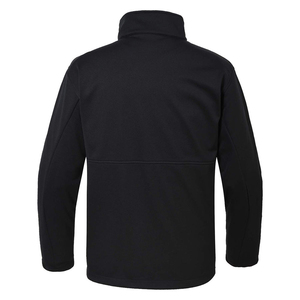 Vente en gros de veste softshell d'extérieur imperméable à la mode pour hommes, coupe-vent de randonnée à capuche doublée en polaire, fournisseur en vrac personnalisé - Product Image 4