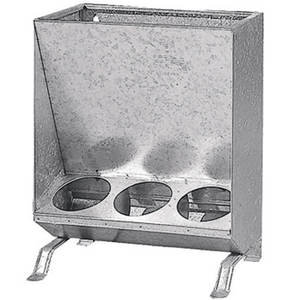 Nouvelle trémie d'alimentation durable pour porcelets avec 2 compartiments pour une alimentation efficace - Product Image 1