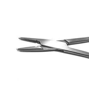 Portaagujas Mayo-hegar 20cm 8 ''dentado-ranurado recto de acero inoxidable hecho directo de fábrica suministro de bajo precio portaagujas - Product Image 4