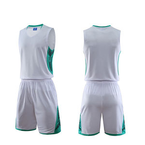 Uniforme de basket-ball en polyester à séchage rapide, confortable, uniforme de basket-ball imprimé avec logo personnalisé de haute qualité - Product Image 2