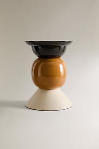 Table basse en fer de marque privée, idéale pour les grands canapés et les salons spacieux recherchant une proportion et un style équilibrés - Product Image 5