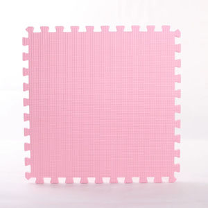 Wholesale OEM ODM Premium non toxic EVA Interlocking mat for sport/children set 2 pastel color anti slip water proof odorless - Product Image 3