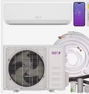Sistema de Aire Acondicionado/Calentamiento Mini Split ORIGINAL de 18000 BTU/220V, Silencioso y Confortable, con WiFi y Kit de Instalación Completo y Fácil - Product Image 1