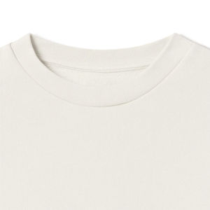 เสื้อสเวตเชิ้ตคอกลมของผู้ชายเสื้อสเวตเตอร์คอตตอนหนาทรงหลวมมีฮู้ดสีขาวออกแบบได้ตามต้องการใส่ได้ทั้ง100% และชายและหญิง - Product Image 3