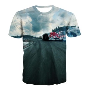 Haute qualité épaule tombante Streetwear Logo fabricant hommes maille sport surdimensionné personnalisé Polyester t-shirt Sublimation t-shirts - Product Image 2