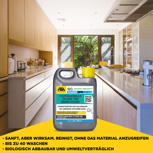 FILA Solutions CLEANER PRO Limpiador de Pisos Líquido Concentrado Neutro 1L Ecológico Baja Espuma Para Piedra, Concreto, Madera y Azulejos - Product Image 5