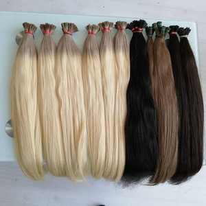 Pelucas de extensiones de cabello humano vietnamita de punta plana de lujo para mujeres Uso de salón profesional suave brillo sedoso Natural calidad de exportación - Product Image 3